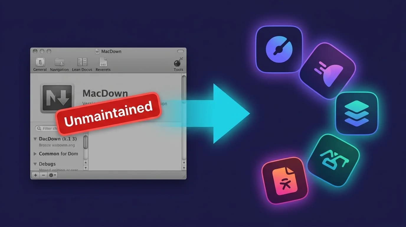 MacDown Alternative: 5 Modern Markdown Tools for Mac