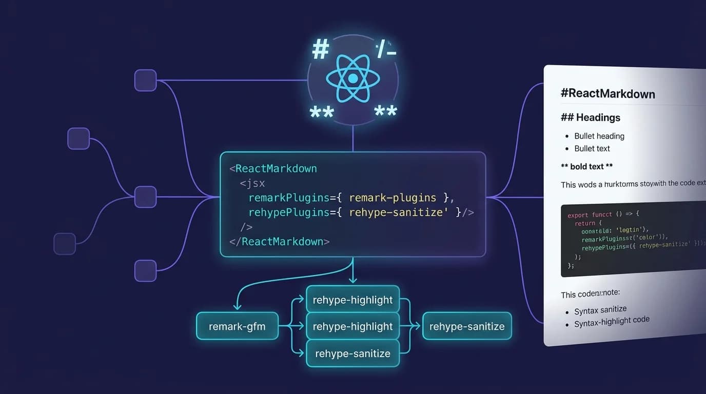 React Markdown: Rendering Guide with Plugins (2026)