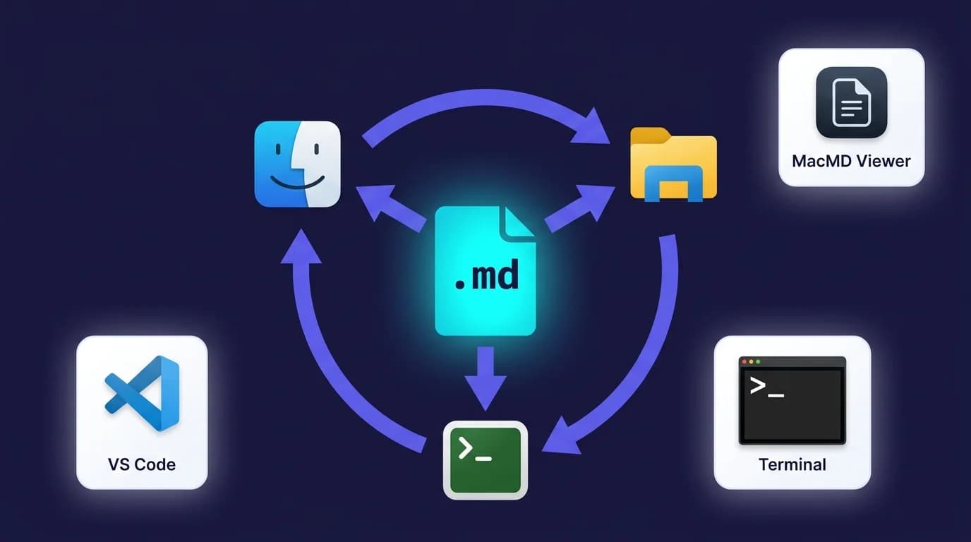 How to Open an MD File (2026): Mac, Windows & Linux