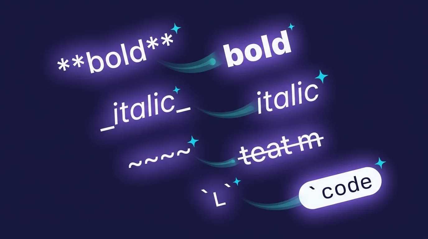 Markdown Text Formatting: Every Syntax Option (2026)